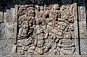 Candi Panataran - Main Temple. Ramayana relief. 